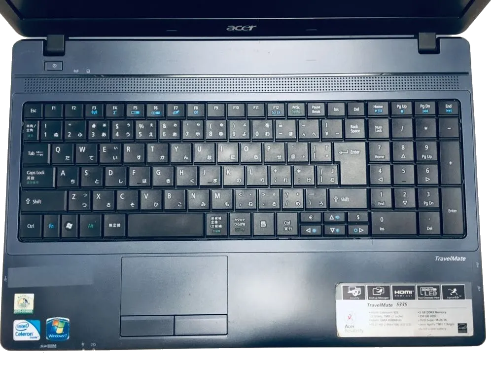 Замена видеокарты Acer TravelMate 5335