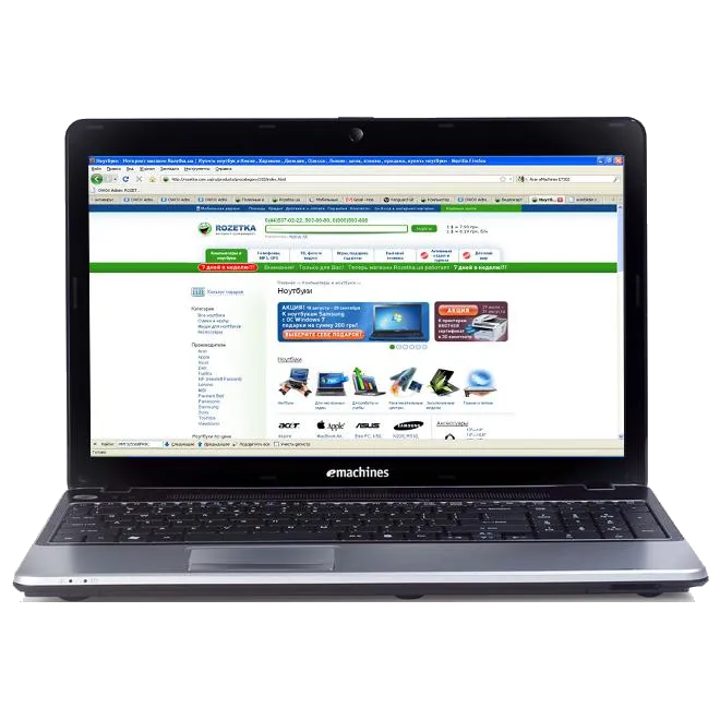 Замена тачпада Acer eMachines E730Z