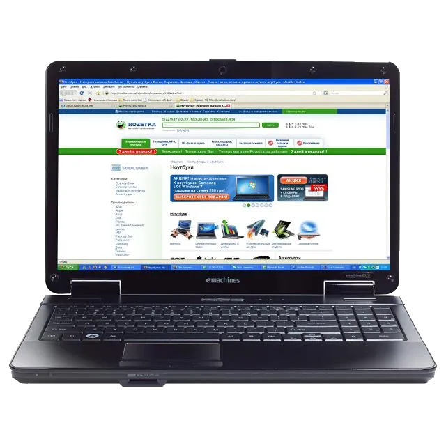 Замена тачпада Acer eMachines E527