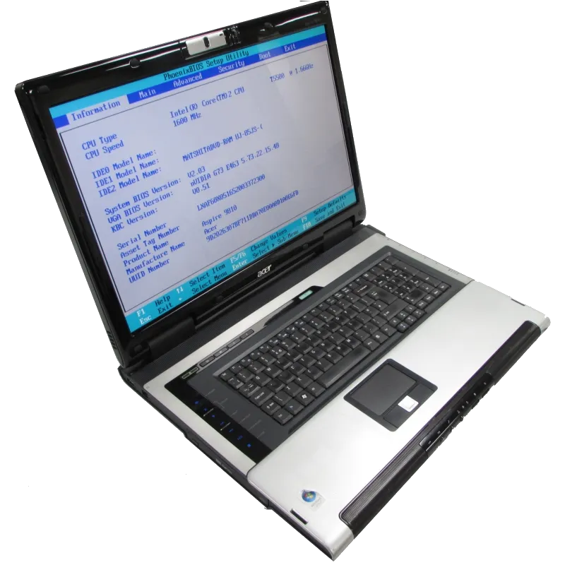 Замена тачпада Acer Aspire 9813WKMi